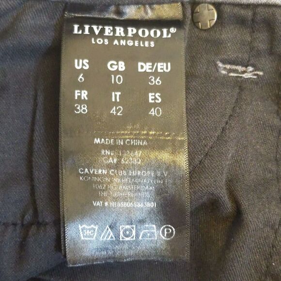 Liverpool The Skinny fit jeans in Meteorite gray wash, 6/28 - Picture 8 of 12